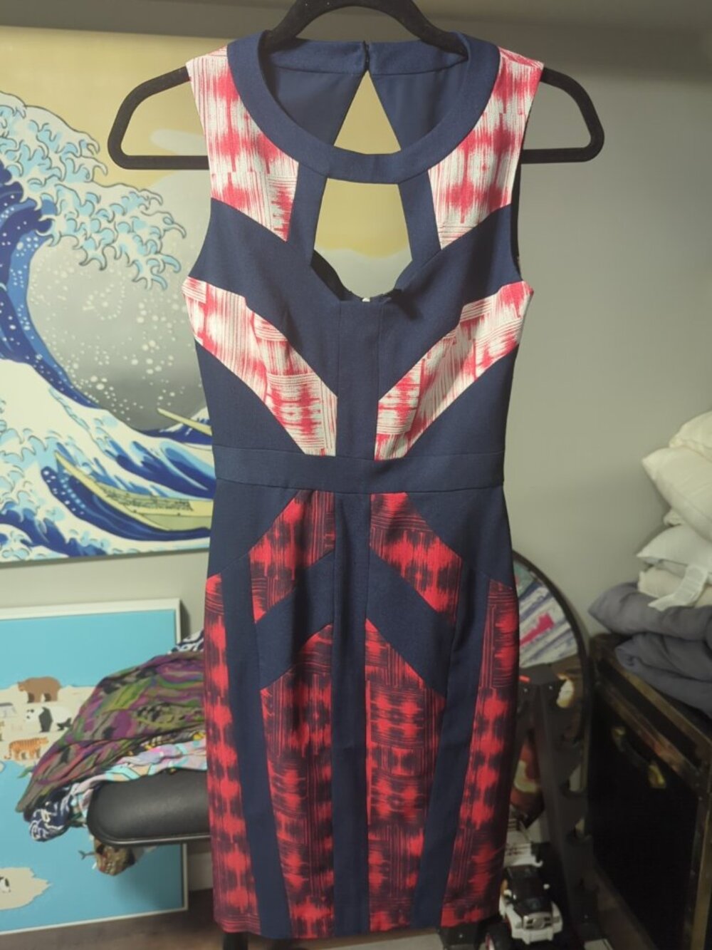 New BCBG Max Azria Dress Size 0 MSRP $328 Sleeveless RN80734 Polyester No Tags